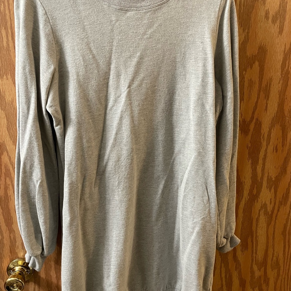 Gray Long Sleeve Sweater